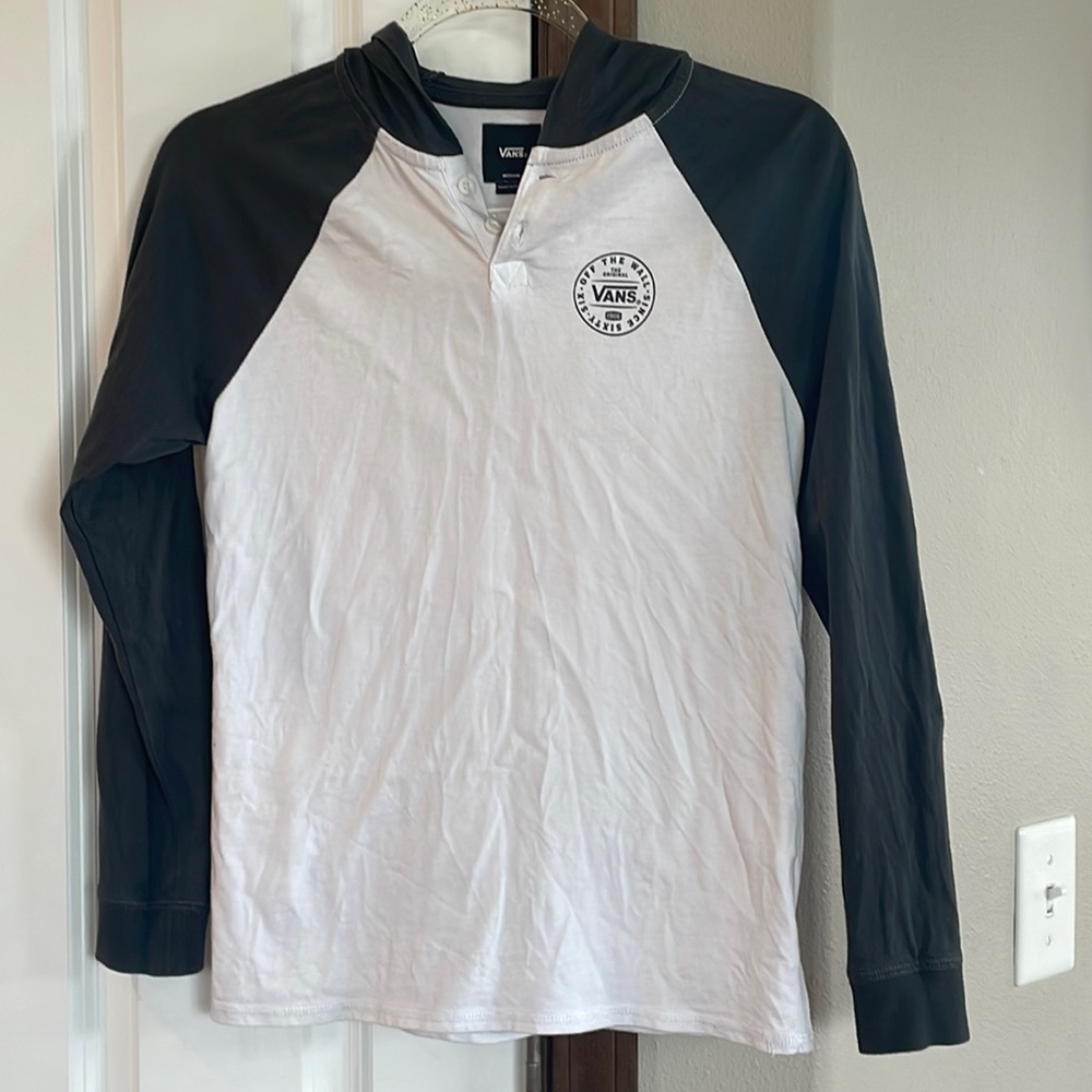 Vans Off The Wall Long Sleeve Boy Shirt